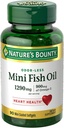 Fischöl 1290 mg, Mini Odorless Softgels, 2 Flaschen (90 Count)