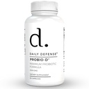 Probiotische Immununterstützungsergänzung - Tägliche Probiotika für Männer mit Konsum & Gas - Verdauung und Bloating Supplement & Probiotika für Frauen - 60 Kapseln, PROBIO-D