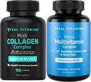 Vital Vitamine Multi Collagen Kapseln + Männer Multivitamine