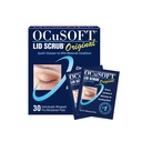 OCuSOFT Lid Scrub Original Eyelid Cleanser - Pre-Moistened Eyelid Wipes for Mild to Moderate Conditions - Eyelid Cleanser to Clean, Comfort & Soothe Irritated Eyelids - 30 Count | For Irritated Eyelids Associated with Blepharitis, Dry Eye, Meibomian Gland Dysfunction and Contact Lens Use