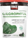 FORCE FACTOR Chlorophyll Weiche Kauen Antioxidantien Ergänzung zu reduzieren Körper-Odor, fördern frischen Atem, Non-GMO, Gluten-frei, und Vegan, Frische Minz-Flasche, 30 Weiche Kauen, Grün
