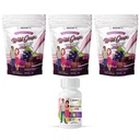BariatricPal 90-Day Bariatric Vitamin Bundle (Multivitamin ONE 1 pro Tag! Kapsel mit 45mg Eisen- und Calcium-Zitrat Weichkäse 500mg mit Probiotika - Wilder Trauben)