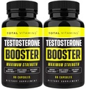 Testosteron Booster - Testosteron-Ergänzung für Männer - Male Enhancing Supplements - Testosteron Booster für Männer Alpha Pillen für Test Boost Max Muskelwachstum, Libido, Energie und Stamina Pillen