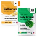 Komplement Gut Nurture & Daily Greens Bundle – umfassende Verdauungs- und Ernährungsunterstützung