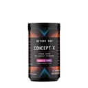 BEYOND RAW Concept X, Clinical Dosed Pre-Workout Powder, Enthält Koffein, L-Citrulline, Kreatin und Beta-Alanin, Sweet & Tart Flavor, 20 Portionen