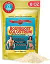 BodyBoost Colostrum Ganz, 100% Bovine Colostrum Powder, Immun Booster Supplement mit Immunoglobulin & Lactoferrin,Gras Fed Colostrum, Nahrung für Gut Gesundheit & Muskelwachstum, Diverse Intake, 8 oz