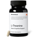 Momentous L-Theanine Supplement - 200 mg Kapseln zur Förderung der Entspannung & Fokus - NSF zertifiziert für Sport - GMO- & Gluten-Free - 60 Servierungen