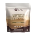 Taha Health & Nutrition Chocolate Whey Protein Isolate Powder, 30g Protein, 7.9g BCAAs, 4.3g Leucine | Neuseeland Free-Range, Grass-Fed Dairy | Gluten-Free, Keto, Kosher | 2LB, ~24 Servierungen
