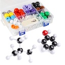 Molecular Model Kit, 240 Stück Organische Molekulare Chemie Set, Atom Element Modell Kit für Lektionen in Chemie, Molekulare Strukturen Bausatz, Ochem Science Geschenk für Lehrer und Studenten