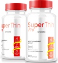 (2 Pack) SuperThin Pro Pillen, Super Thin Pro Weight Loss & Balanced Nutrition, Offizielle Keto Formel, natürliche Ergänzung, um Ihren Körper und allgemeine Gesundheit zu transformieren, SuperThinPro Review (120 Kapseln)