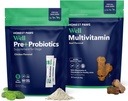Honest Paws Probiotics for Dogs & Dog Multivitamin - Glucosamine Chondroitin für Gelenkgesundheit - Allergien, Immunität, Gut Health - Verdauungs- und Haut- & Coat-Unterstützung
