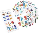 Medizin Etiketten Aufkleber für Pill Organizer - 240 Pcs, schnell identifizieren Drogen, Home und Travel Essentials, Geeignet für Pocket Pharmacy,Pill Box, Pill Bottle, Pill Pouch Bags (240)