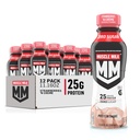 Muscle Milk Original Shake, Erdbeere, 11.16 Fl Oz Bottles (Pack mit 12)