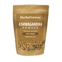 HerbsForever Ashwagandha Powder 230g I Winter Cherry, Non-GMO, Vegan, Gluten-Free I Ayurvedic Stress-Buster unterstützt Energy Booster, Vitality & Rejuvenator Gesamt Wellness