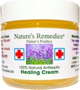 "100% Natürliche antiseptische Heilcreme" heilt und lindert infizierte Haut, Bed Sores, Druck Sores, Wounds, schmerzhafte Ulcers, Juckreiz, Scrapes, Rashes, Cuts, Burns, Poison Ivy, Eczema, Psoriasis 2 oz.