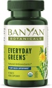 Banyan Botanicals Everyday Greens – Bio-Superfood-Tabletten – Natürliche Quelle von Vitaminen, Mineralstoffen & Antioxidantien – Unterstützt optimale Energie und Gesundheit* – 90 Tabletten – Non-GMO Sustainable Sourced Vegan