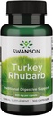 Swanson Türkei Rhubarb - Traditionelle Kräuterergänzung Förderung Verdauungsunterstützung & Gastrointestinale Gesundheit - Natürliche Formel - (100 Kapseln, 500mg Jeder)