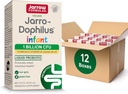 Jarrow Formeln Jarro-Dophilus Infant Liquid Probiotic, Nahrungsergänzung, Darmgesundheitsunterstützung für Infants, 1 Billion CFU pro Servierung, 0.51 Fl Oz, 30 Tage Versorgung, (Pack von 12)