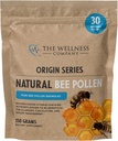 The Wellness Company Natural Bee Pollen – Allergy Support, Natural Energy, Antimikrobielle, Immune Health - 2.5 Billion Pure California Pollen Grains, Mutter Nature's Superfood