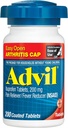 Advil (200 Count) Easy Open Arthritis Cap Pain Reliever/Fever Reducer Coated Tablet, 200mg Ibuprofen, Temporäre Schmerzlinderung