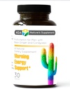 AGA Nature's Supplements Morning Energy Support Multivitamin für Herren mit Black Ginger und Cordyceps 30 Kapseln