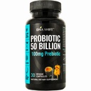 Probiotics 50 Billion - 11 Strain Live Probiotic Prebiotic für Männer und Frauen - Best to support Digestive & Immune Health. with Lactobacillus Gasseri - Garantiert Potency to Expiration