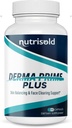 Derma Prime Plus - Hautbilanz und Gesichtsreinigung Unterstützung I Anti-Aging-Ergänzung I für klare glatte Haut, gesunde Haare & Nägel ich verbessern Hautgesundheit I Verjüngungskomplex I (1)