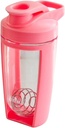 Moonlight Makers Cute 16oz Protein Shaker Bottle mit Stahl Whisk Ball - Leakproof, Geschirrspüler Safe Gym Bottle, Shaker Cups für Protein Shakes & Preworkout Getränke Mixer Cup, Fitness Geschenke - Pink