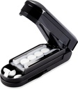 Tragbare Pille Cutter Splitter, Verstellbarer Cutter, für Vitamine, Ergänzungen und Medikamente,BPA-frei, Einfach zu bedienen