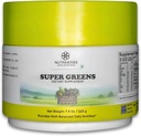 Nutriherbs Super Greens Powder - 225g | 33 Nährstoff-Rich-Fruchten, Gemüse und Probiotika für Enhanced Energy, Immunity & Digestion | Leistungsstarke grüne Superfood-Pulver | 30 leckere Servierungen
