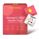 Women's Total Health Daily Vitamin Packs - All in One Multivitamin for Women, Essential Vitamins & Minerals for Energy Stress, Digestion & Gut Health, Female Wellness Supplement, 30 Packets