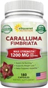 aSquared Nutrition Caralluma Fimbriata 1200mg - 180 Kapseln, Natürliche Extrakt Weight Loss Diät Pill Supplements, Plant Root Appetite Suppressant & Pure Energy Booster, Max Strength Slim Lean Fat Burn
