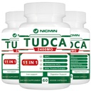 TUDCA ergänzt 2400MG, Bile Salts Complex für Leber Detox & Gallbladder Cleanse, Anti-Aging für Männer und Frauen, Verdauungsgesundheit 180 Kapseln