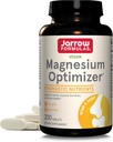 Jarrow Formeln Magnesium Optimizer - 200 Tabletten - Unterstützt Knochengesundheit & Muskelfunktion - Übung & Endurance Vorteile - Inklusive Taurine, P5P & Vitamin B6 - 100 Servierungen