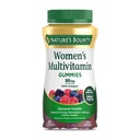 Nature's Bounty Women Multivitamin Gummis, Vitamin Ergänzungen für Erwachsene, Allgemeine Gesundheit, unterstützt Immun- und Knochengesundheit, gemischte Beere und Himbeere Flavored, 90 Gummis