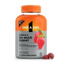 Ein Tag Multivitamin für Frauen 50 und mehr, Frauen Multivitamin Gummy 50 plus für Immununterstützung, Augengesundheit & Gesundes Gehirn Funktion, Gummy Vitamine für Frauen 50 plus, 110 Ct (Packaging May Vary)