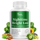 Nacht Fat Burner Ergänzungen - Appetite Suppressants für Weight Loss - Frauen & Männer, Schlaf & Entspannung - Metabolism Booster Weight Loss Pills 30