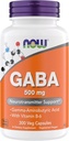 Jetzt Ergänzungen GABA 500 mg Kapseln, Premium GABA Ergänzung für Stress Relief, Vegetarisch, Vegan und Kosher freundlich, Ideal für Balanced Brain Function*, 300 Kapseln