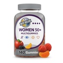 Multigummis-Ergänzungen, Gummy Vitamine für Frauen Silber 50 Plus Multivitamin, mit Vitamin D, B6 & B12, Vitamine und Ergänzungen, Fruchtgeschmack, 140 Count Gummies (Frauen 50+)