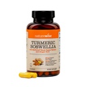 NatureWise Turmeric Boswellia Supplement mit BioPerine & Organic Ginger Root - Organic Turmeric 900mg + Boswellia Extract 600mg - Non-GMO, Vegan, USA Hergestellt - 60 Kapseln[30-Day Supply]