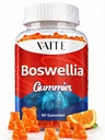 VAITE Boswellia Serrata Gummies 1200mg - Indischer Frankincense-Extrakt mit Boswellic Acid, pflanzlicher Beilage, Joint Support Health Formula, Non-GMO, Gluten-Free, Sugar-Free, 60 Chewables