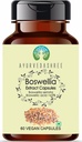 AYURVEDASHREE Boswellia Serrata Extrakt 500mg - 60 Vegetarische Kapseln|Indian Frankincense | Alle Natürliche | 100% Vegan | Glutenfrei
