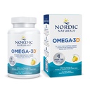 Nordic Naturals Omega-3D, Lemon Flavor - 60 Soft Gels - 690 mg Omega-3 + 1000 IU Vitamin D3 - Fish Oil - EPA & DHA - Immununterstützung, Gehirn & Herzgesundheit, Gesunde Knochen - Non-GMO - 30