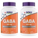 Jetzt Ergänzungen GABA 500 mg Kapseln, Premium GABA Ergänzung für Stress Relief, Vegetarisch, Vegan und Kosher freundlich, Ideal für Balanced Brain Function*, 300 Kapseln (Pack von 2)