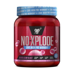 BSN N.O.-XPLODE Cool Rush Pre Workout Powder, Preworkout Energy Supplement für Männer und Frauen mit Kreatin und Beta-Alanin, Neu Geschmack: Bubblegum Blast, 30 Servierungen