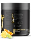 RAW Thuper Pump Stim Free Pre Workout Powder - High-Dosage Caffeine-Free Pre Workout für Max Muscle Pumps & Strength Building - Nicht-Stimulant Preworkout mit Kreatin - 20 Servietten, Champion Mentalität