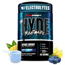 ProSupps Mr. Hyde Nightmare Pre Workout Powder mit Koffein & Beta Alanine - Preworkout for Intense Energy, Mental Focus & Performance - Gym & Fitness Supplements (Black N' Blueberry, 30 Servings)