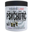 Insane Labz Psychotic Saw, High Stim Pre Workout Pulver mit OxyGold-TM und AMPiberry®,Extreme Lasting Energy mit Teacrine®,Focus mit CognitIQ® und Endurance (30 Portionen, Wassermelone)
