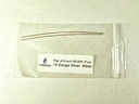 Pure Silver Generator Wires – 9999 Silber Elektroden – Pre-Cut 6-Zoll 14 Gauge Wires – Fits LifeForce Generators