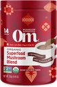 Om Mushroom Superfood Peppermint Hot Chocolate Blend – Cocoa Mushroom Powder mit Lion’s Mane, Reishi, Chaga & Turkey Tail – Immune Health, Focus & Stress Support – 4.44 oz Canister (14 Servierungen)